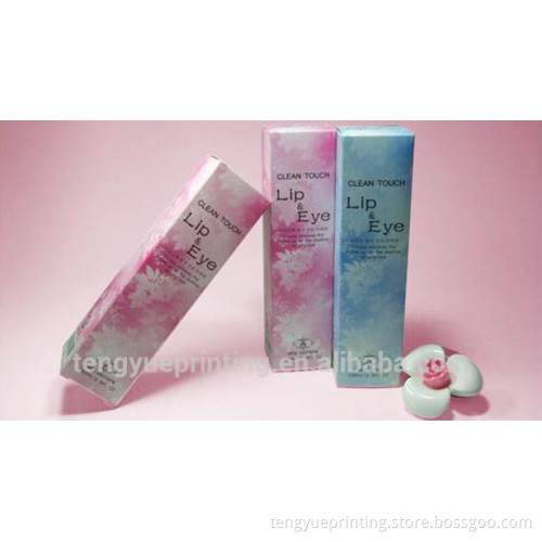 CUSTOM LIPSTICK TUBE PACKAGE DESIGN WITH PVC/PET/PAPER